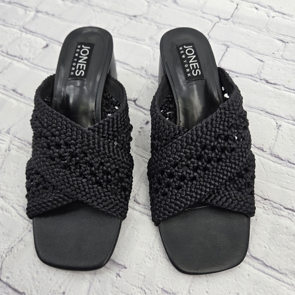 Jones New York Shoes - Jones New York Black Sandals